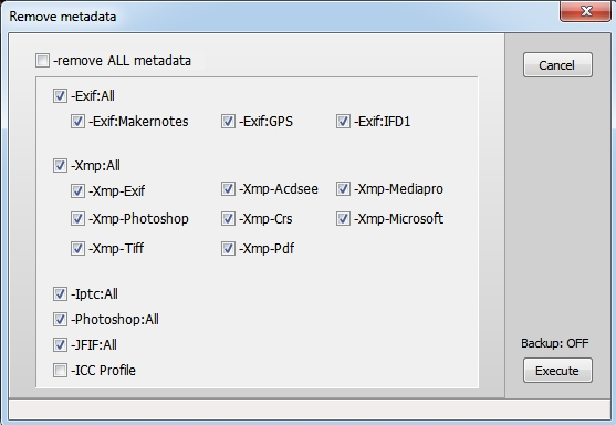 Nazwa:  ExifToolGUI_5_16_okno_remove metadata.jpg
Wyświetleń: 167
Rozmiar:  63,4 KB